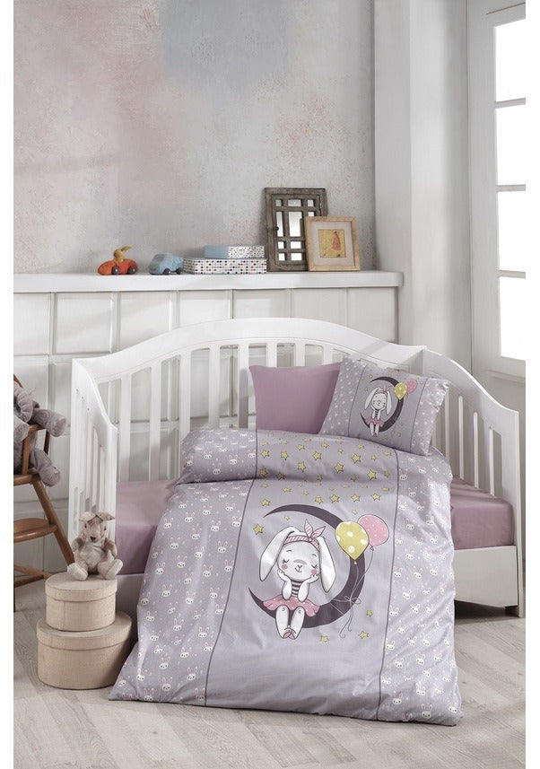 Baumwolle Baby Bettbezug Set Digital bedruckte 3D