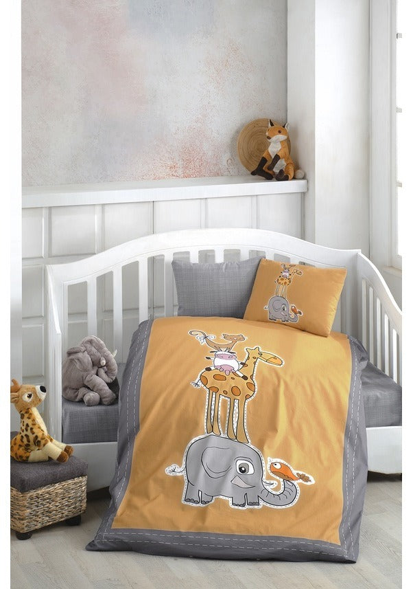 Baumwolle Baby Bettbezug Set Digital bedruckte 3D