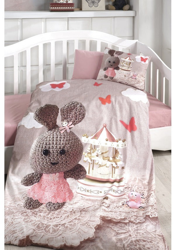 Baumwolle Baby Bettbezug Set Digital bedruckte 3D