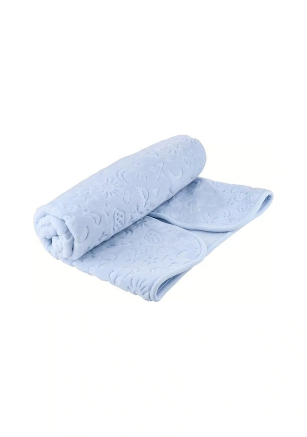 Weiche dicke rosa Babydecke, geprägtes Muster Plüsch große Größe 100 x 120 CM