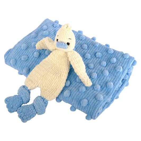 Amigurumi Ente Set - Blau 🦆💙