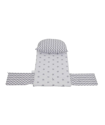 Wickelunterlage-Set mit Tasche – Weiß