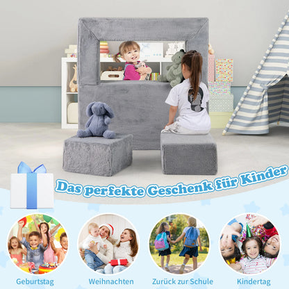 Kindersofa aus Schaumstoff – Modular, Gemütlich & Kreativ