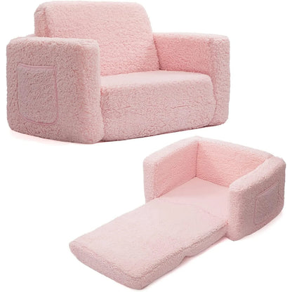 2-in-1 Kindersofa – Kuschelig, Praktisch & Sicher