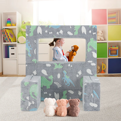 Magisches Kinder-Sofa – Leuchtet im Dunkeln & fördert die Kreativität