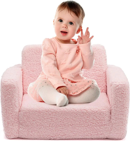 2-in-1 Kindersofa – Kuschelig, Praktisch & Sicher