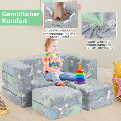 Magisches Kinder-Sofa – Leuchtet im Dunkeln & fördert die Kreativität