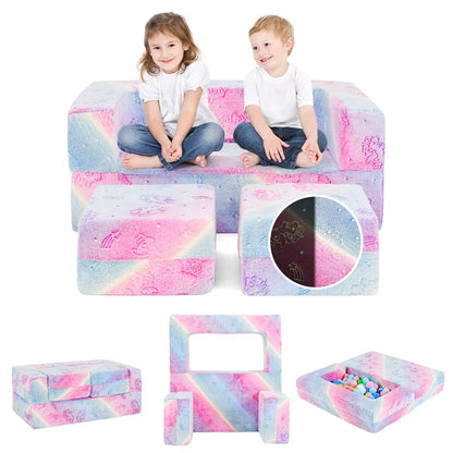 Magisches Kinder-Sofa – Leuchtet im Dunkeln & fördert die Kreativität