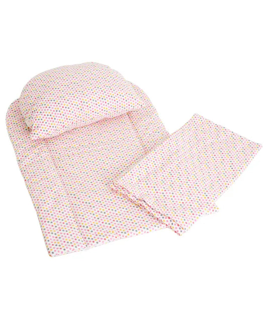 Wickelunterlage-Set – Gepunktetes Rosa 🎀